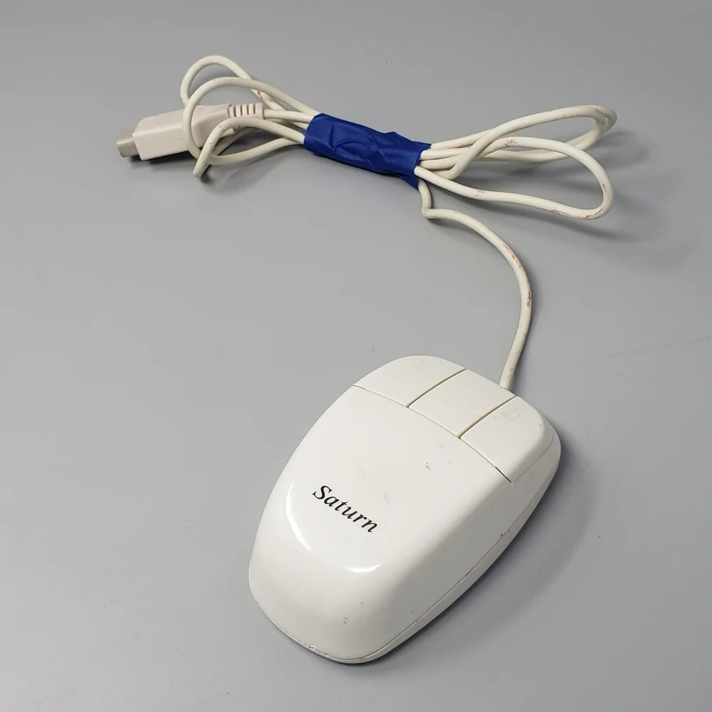 Saturn 3-Button Serial Mouse